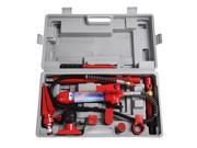 4 Ton Porta Power Hydraulic Jack Body Frame Repair Kit Auto Shop Tool Heavy Set