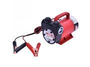 Portable 12V 10 GPM Electric Diesel Oil and Fuel Transfer Extractor Pump Motor
