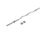 47 Cap Olympic Barbell Standard Curl Bar Collars Lift Tricep Fitness Workout