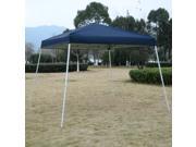 10’X10’ EZ POP UP Tent Gazebo Wedding Party Canopy Shelter Carry Bag Blue