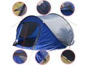 Waterproof 3 4 Person Camping Tent Automatic Pop Up Quick Shelter Outdoor Hiking