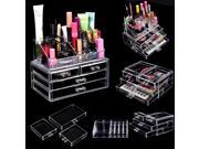 GoPlus Corp Acrylic Makeup Cosmetic Organizer 4 Drawers Jewelry Storage Display Holder Box HB84503
