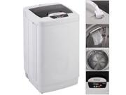 Portable Washing Machine Washer Small Fully Automatic 1.87 Cu.ft 12 lbs Spin