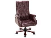 High Back Deluxe Guest Office PU Leather Accent Chair Modern Furniture