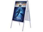 Portable A Frame Display Snap Board Poster Stand Holder Street Business
