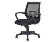 Ergonomic Mid back Mesh Computer Office Chair Modern Desk Task Swivel Black