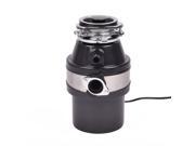 1.0HP 2600RPM Garbage Disposal Continuous Feed Home Kitchen Food Waste Disposer