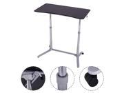 Height Adjustable Computer Desk Laptop Table Rolling Sit Stand Notebook Table