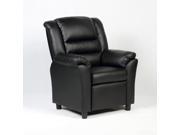Kids Sofa Manual Recliner Leather Ergonomic Lounge Chair Children Birthday Gift