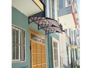 80 x 40 Window Awning Door Canopy Outdoor Polycarbonate Front Door 3 Color