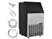 Built In Stainless Steel Commercial Ice Maker Portable Ice Machine Restaurant