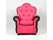 Children Recliner Kids Sofa Chair Couch Living Room Furniture Pink
