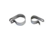 V twin Manufacturing Front Exhaust Chrome Clamp Set 31 0229