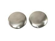 V twin Manufacturing Polished Low Profile Gas Cap Set 38 0334