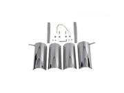 V twin Manufacturing Chrome Upper Fork Covers 24 0229