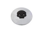 V twin Manufacturing Air Cleaner Insert With Black Skull 34 0051