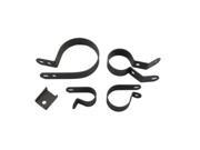 V twin Manufacturing Parkerized Exhaust Pipe Clamp Set 31 2126