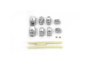 V twin Manufacturing Chrome Switch Cover Kit 32 0563