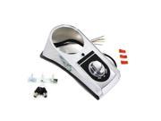V twin Manufacturing Led Dash Cover Chrome 39 0219