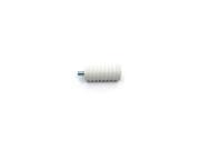 V twin Manufacturing Shifter Footpeg White Rubber 21 0902