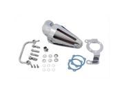 V twin Manufacturing Spike Air Cleaner Breather Chrome 34 0670