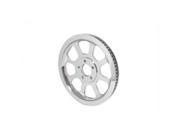 V twin Manufacturing Rear Pulley 70 Tooth Chrome 20 0692
