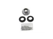 V twin Manufacturing Chrome Ball Bearing Neck Cup Kit 24 0135