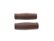 V twin Manufacturing Brown Grip Set 1909 Style 28 0972