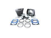 V twin Manufacturing 1200cc Cylinder And Piston Conversion Kit Black