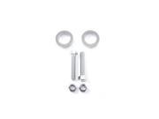 V twin Manufacturing Chrome Rear Axle Adjuster Kit 44 0698