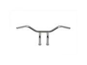 V twin Manufacturing 11 Riser Bar Handlebar With Indents