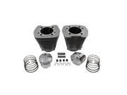 V twin Manufacturing Evolution Cylinder And Piston Kit Silver 11 0594