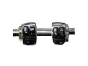 V twin Manufacturing Handlebar Switch Kit Black With 60 Wires