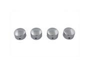V twin Manufacturing Head Bolt Cover Set Dome Chrome 37 8897