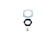 V twin Manufacturing Front Belt Drive Lock Plate And Nut Kit 20 0308