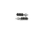 V twin Manufacturing Cats Paw Footpeg Set Chrome 27 1699