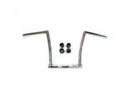 11 Chrome Chizeled Z bar Handlebar With Indents 25 0632
