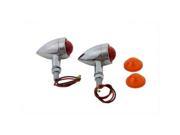 V twin Manufacturing Mini Speeder Bullet Style Marker Lamp Set 33 0665