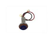 V twin Manufacturing Blue High Beam Indicator Lamp 39 0122