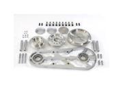 V twin Manufacturing Belt Drive Outboard Support Kit Chrome 20 2052