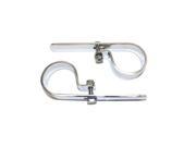 V twin Manufacturing Chrome 1 7 8 Exhaust P Clamp Set 31 0816