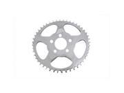 V twin Manufacturing Rear Sprocket Flat Chrome 48 Tooth 19 0674