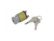 V twin Manufacturing Chrome Ignition Key Switch 32 0416