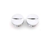 V twin Manufacturing Primary Cover Cap Set Chrome 37 7784