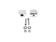 V twin Manufacturing Chrome Rear Axle Adjuster Block Set 44 0543