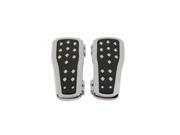 V twin Manufacturing Driver Footboard Set With Diamond Design 27 0963