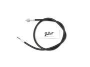 V twin Manufacturing 35 Black Speedometer Cable 36 0817