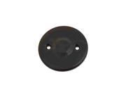 V twin Manufacturing Inspection Cover Black 42 0641