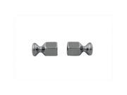 V twin Manufacturing Bungee Nut Set Chrome 37 8982