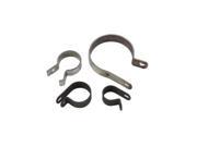 V twin Manufacturing Exhaust Parkerized Clamp Set 31 9005